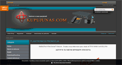 Desktop Screenshot of kupujunas.com